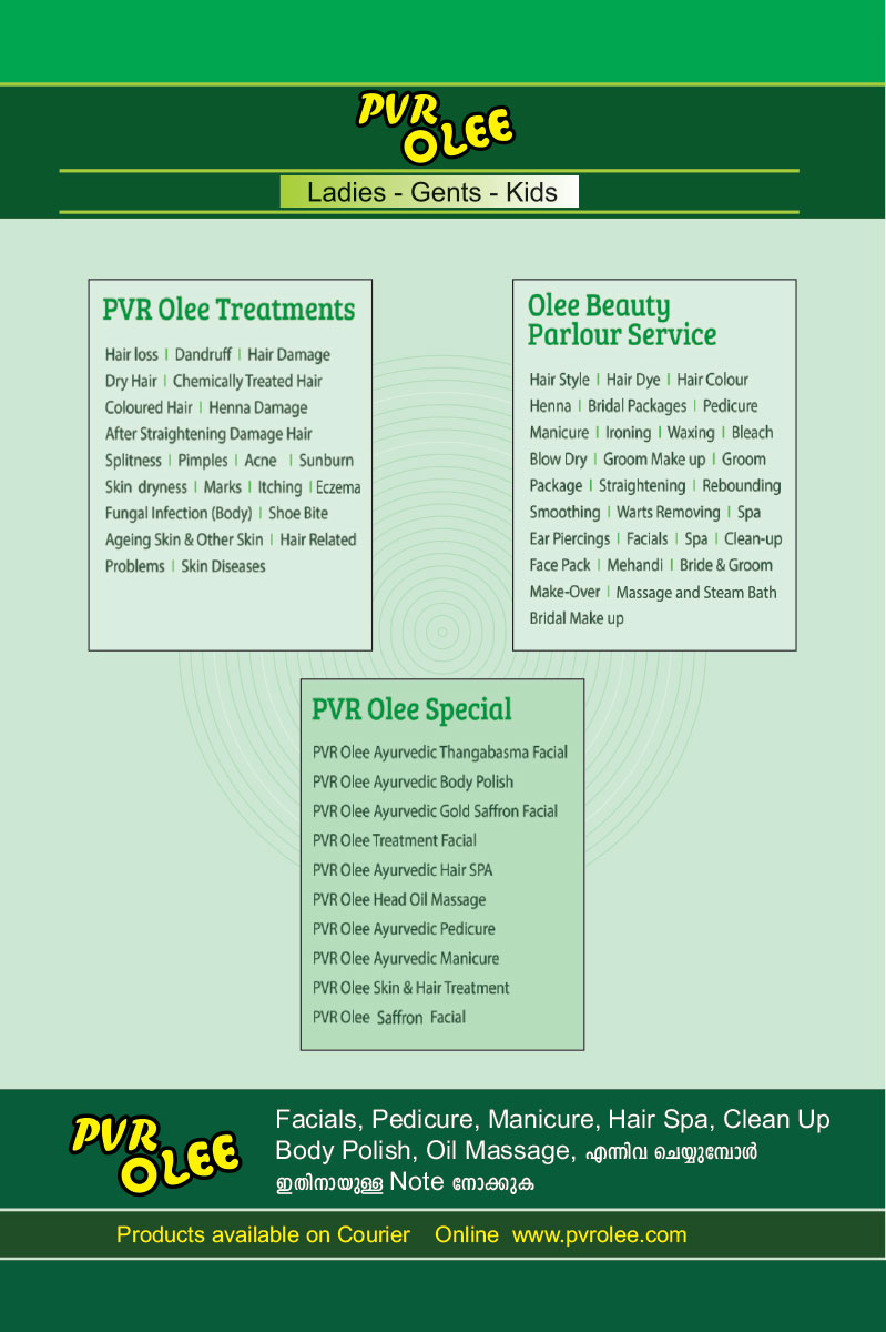 PVR Olee Ayurveda PVR Olee Ayurveda